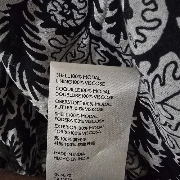 NWT Anthropologie Maeve Floral Maxi Black White Dress Small - Picture 6 of 7